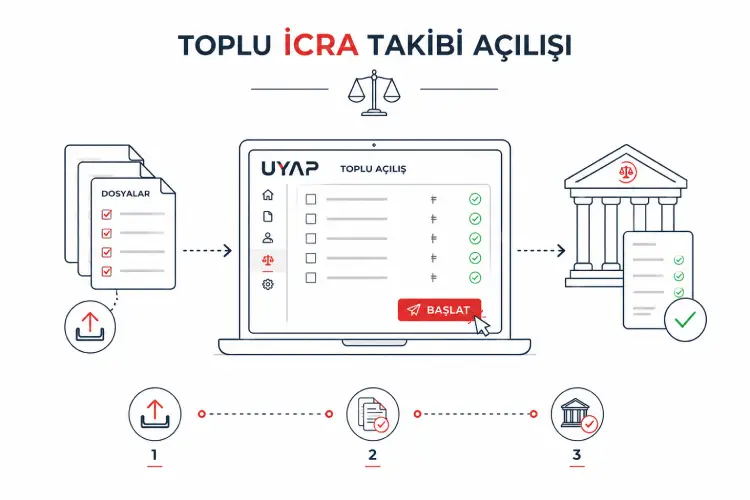 Toplu İcra Takip Açılışı