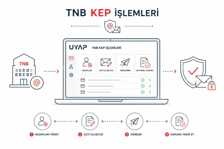 TNB KEP İşlemleri