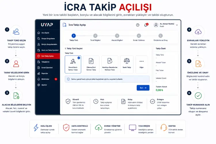 İcra Takip Açılışı