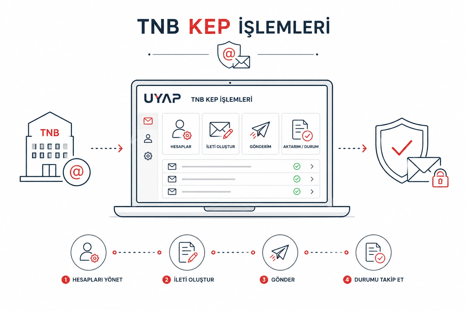 TNB KEP İşlemleri